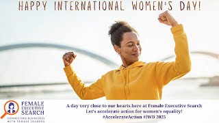 Happy International Women's Day 2025! Let’s accelerate action for women’s equality!