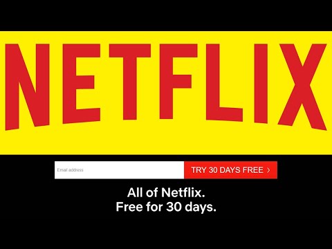 How to Signup for Netflix 30 day Free Trial