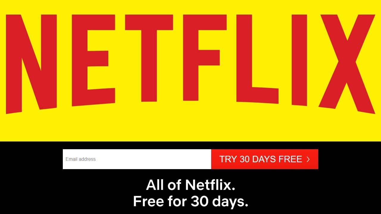 How to Signup for Netflix 30 day Free Trial - YouTube