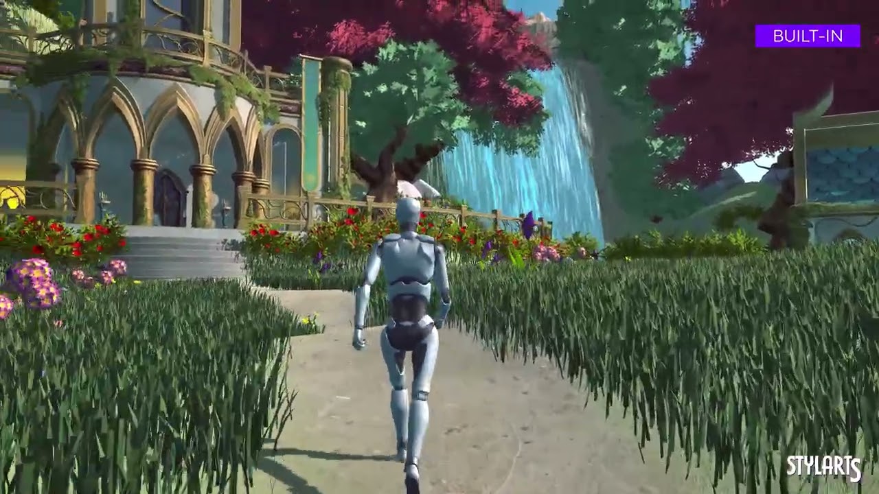 Stylized Elven Valley, video preview 23