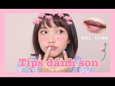 TIPS ĐÁNH SON CHO MÔI THÂM CỰC CHUẨN 💋💋💋 | BELLA TRƯƠNG