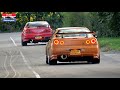 Modified Cars Accelerating! - Skyline GTR V-Spec, 600HP Lancer Evo, M2, Focus RS, Aristo, RS6,...
