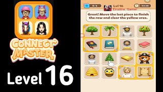 Connect Master Match Puzzle level 16 Guide Walkthrough Solution