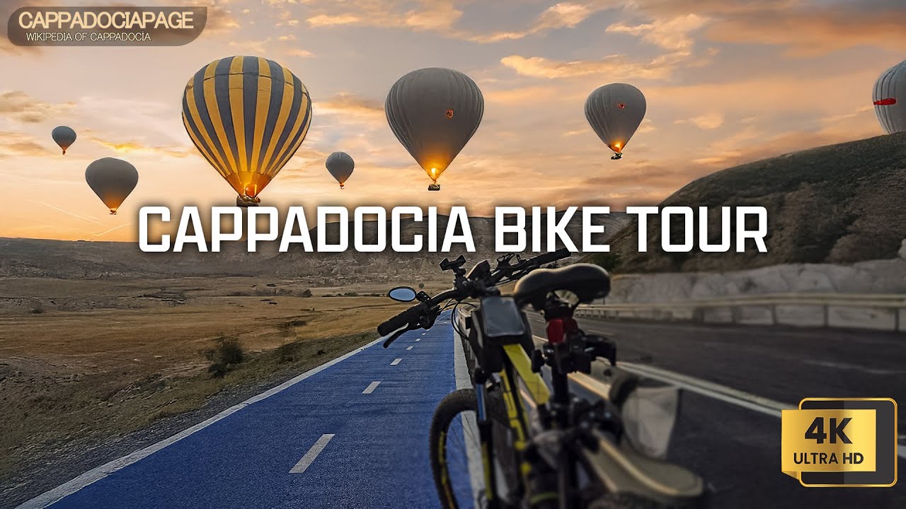 Exploring Hidden Trails of Cappadocia by Bike | 4K Turkey Special Adventure