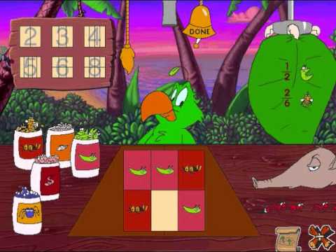 Reader Rabbit Math Music: Monkey Pizza Party 2 - YouTube