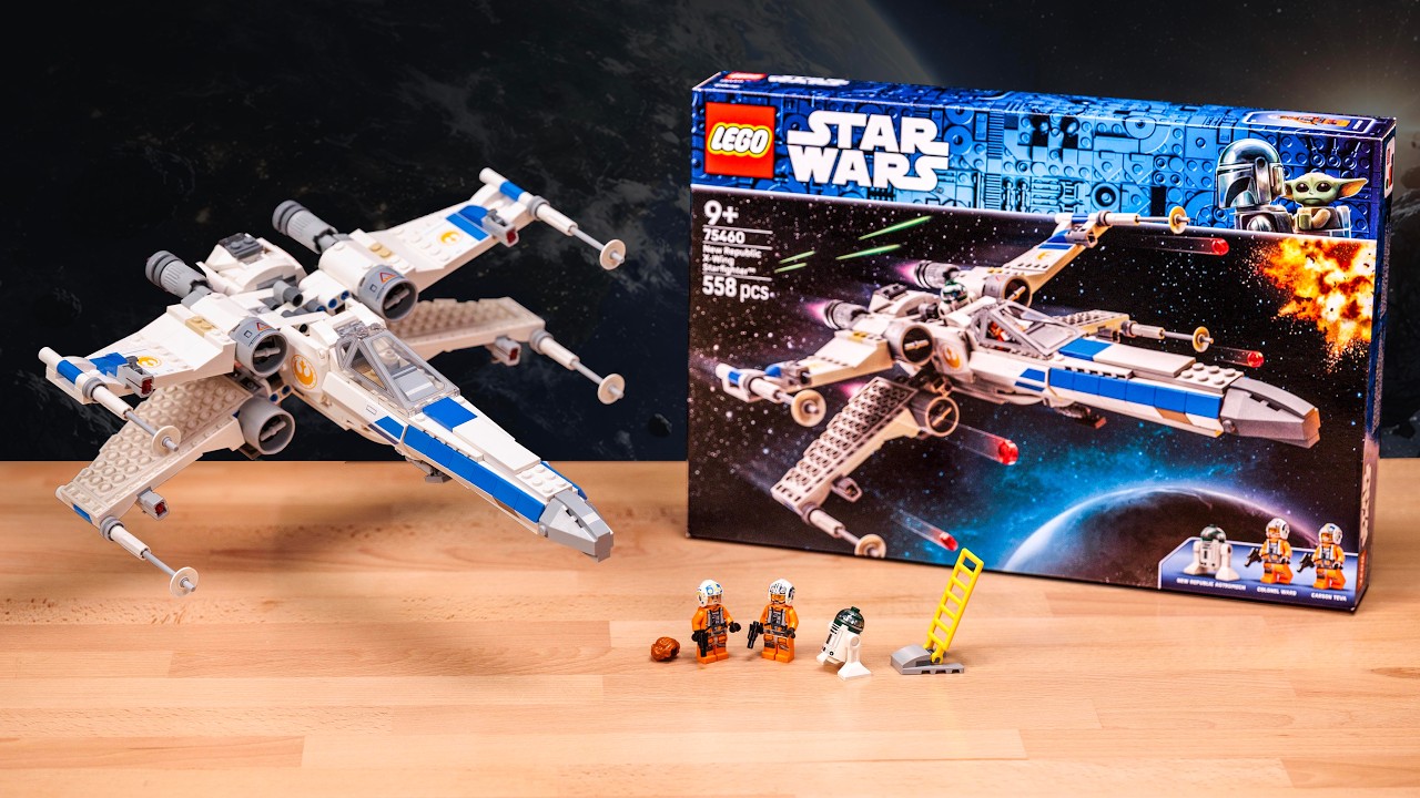 LEGO Star Wars New Republic X-Wing Starfighter REVIEW | Set 75460