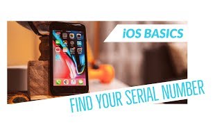 How to Find Your Serial Number - iOS 12 Basics screenshot 4