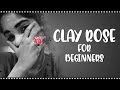 How to make Clay 🌹 Rose  | Clay art