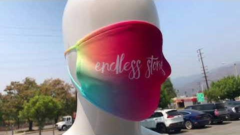 How Dye Sublimation Masks are Printed