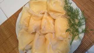 O'zbek milliy taomi "TUXUMBARAK". Узбекский национальный блюда "Яйцо в тесте" O'zbek milliy taomi "TUXUMBARAK". Узбекский национальный блюда "Яйцо в тесте"