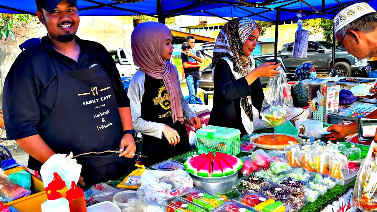 Bazar Ramadan Machang KELANTAN 2024 | Iftar Bazar #streetfood #iftar
