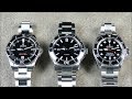 On the Wrist, from off the Cuff: C60 Trident Mk3 vs. Oceanking v2 vs. Ocean Rover BGW9 Comparison