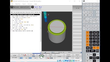 Heidenhain TNC640 - Programming of Contours | Circle center (CC) with Circle (C) - Tutorial 10