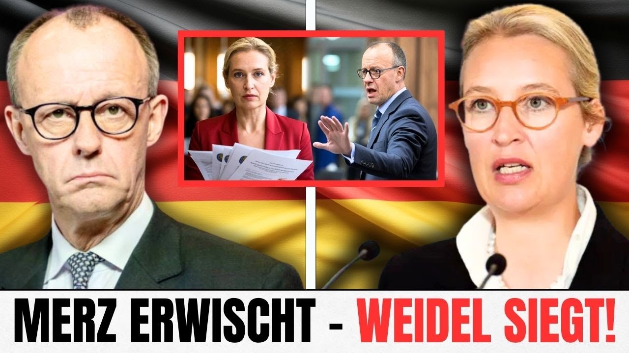 Alice Weidel STOPPT Merz' Geheimplan — 38 Sekunden Später, Die Brandmauer KOLLABIERT