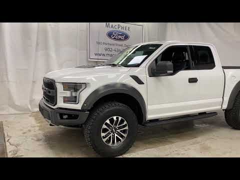 White 2020 Ford F-150 RAPTOR Review   - MacPhee Ford