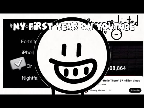 My first year being a YouTube animator (1 year special) - YouTube