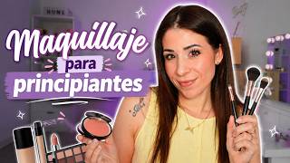 Maquillaje PRINCIPIANTES larga duración 😍paso a paso y fácil para todas las edades