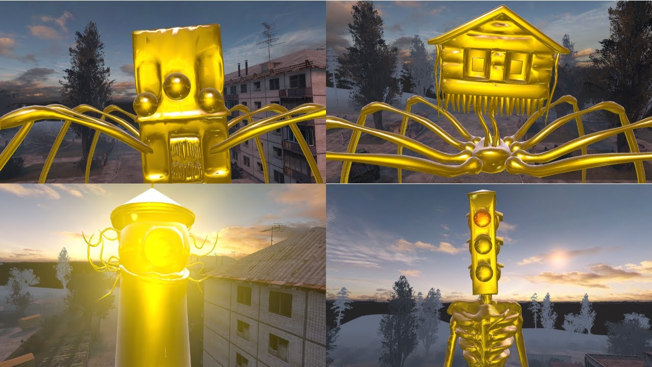 GOLDEN LIVING HOUSE, HOUSE HEAD, LIGHTHOUSE and TRAFFIC EATER YouTube