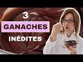 GANACHE AU CHOCOLAT Sans Crème, Sans Chocolat, À l'Eau - 3 Recettes Faciles pour vos Gâteaux