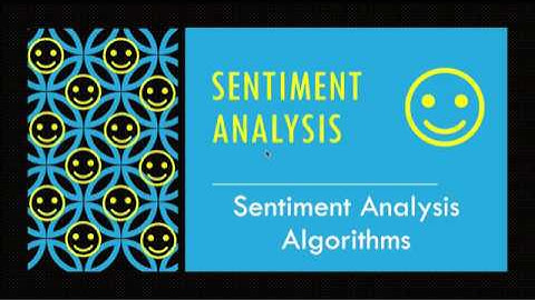 Sentiment Analysis Algorithms | Keras | Python