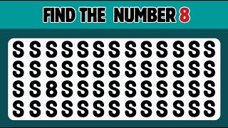 Can you Find the Odd Number in 15 seconds?