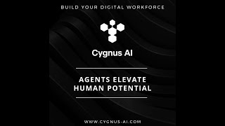 Cygnus AI — The Future of Automation That Thinks, Waits, and Adapts 🤖
