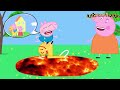 PEPPA Boo Boo Song (CHÃO É LAVA) PEPPA QUEIMOU NA LAVA!/ More Nursery Rhymes /Ground Is Volcano#1