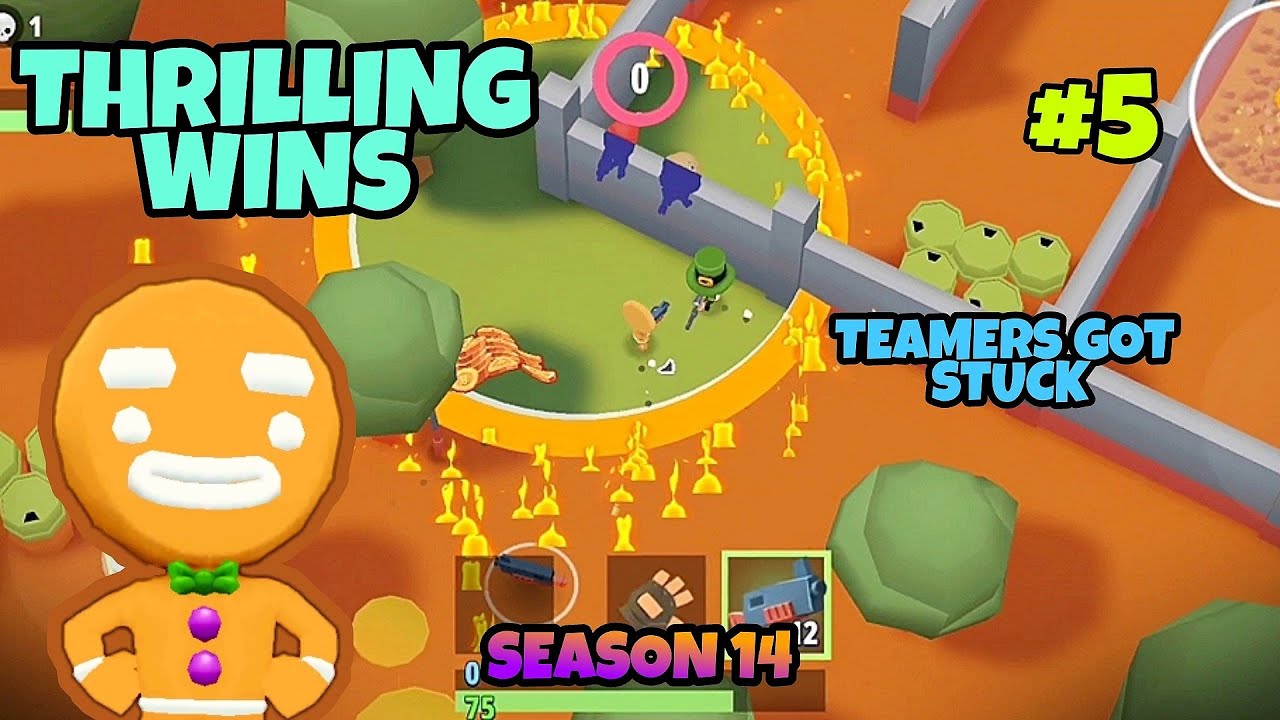 Thrilling Last Zone Situations #5|Battlelands Royale Season 14|Virtual Peace Gaming