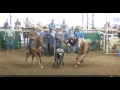 Tyler Waguespack Day 1 at Duvall's Steer Wrestling Jackpot