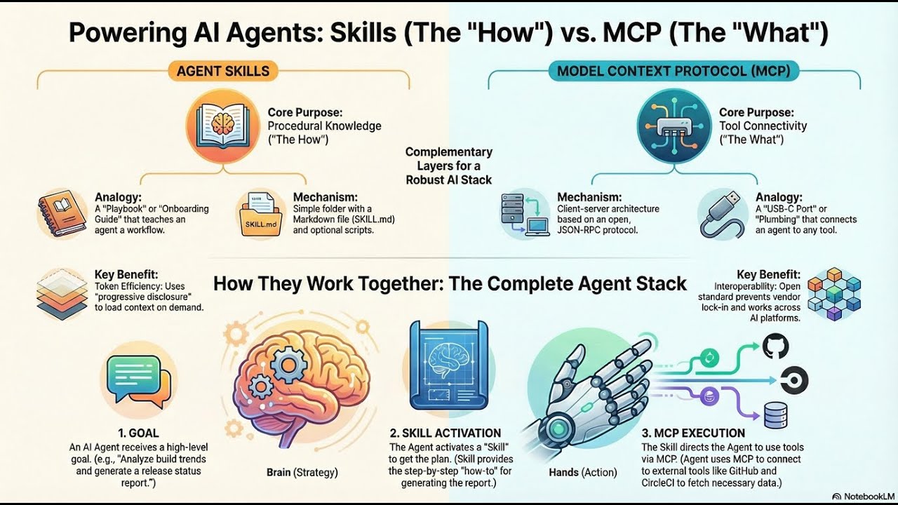 Расцвет цифровых работников: понимание MCP, навыков и протоколов A2A.
