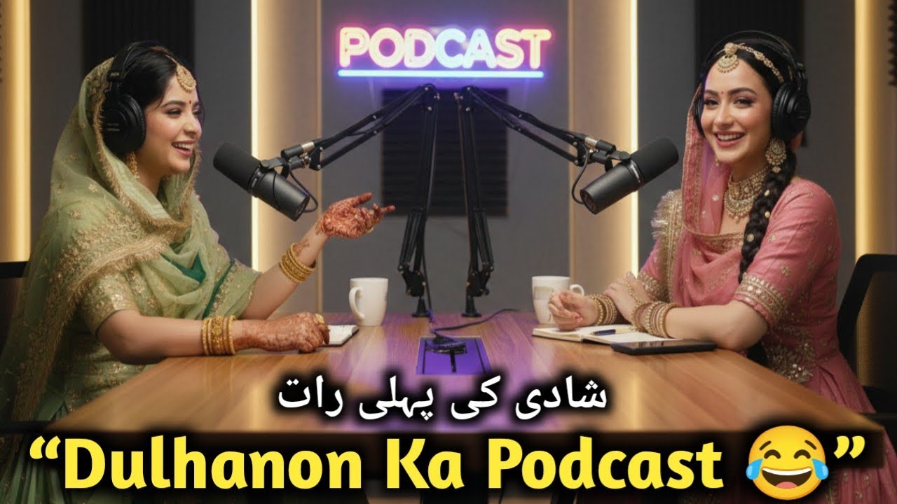 Newly Married Dulhanain 😂 | Shadi Ki Raat Funny Podcast