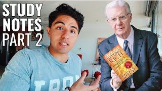Bob Proctor - The Science of Getting Rich LIVE Seminar (STUDY NOTES | PART 2)
