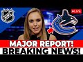 URGENT! TRADE RUMORS! NHL CONFIRMS! LEAVING THE CANUCKS! VANCOUVER CANUCKS NEWS TODAY!