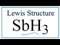 Lewis Structure and Molecular Geometry of SBH3
