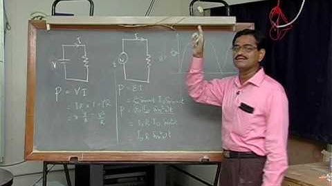 Subbiah Pandian   Mechanical Universe Part 38 Alternating Current 6 in Tamil