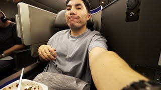 Viajando en BUSINESS CLASS desde CHILE a MÉXICO.