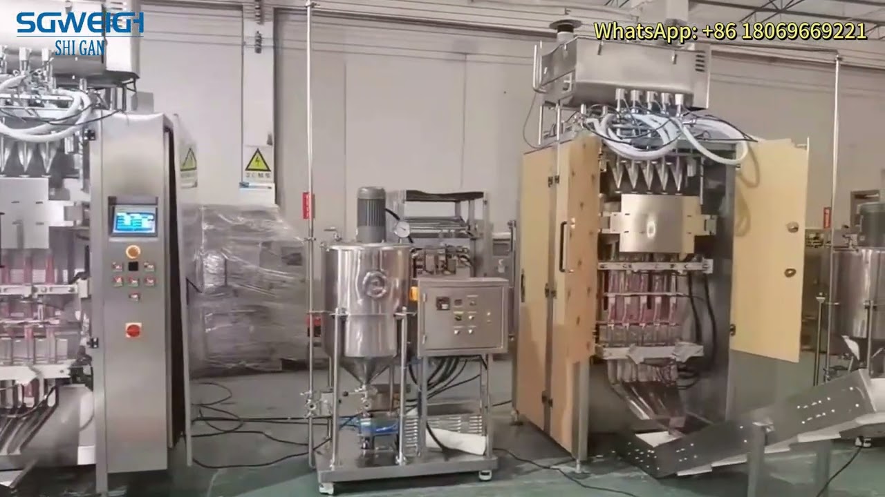 Multi lane Packaging Machine Manufacturer Stick Sachet Packing Machine Solution