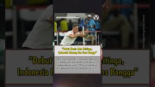 “Debut Manis John Heitinga, Indonesia Menang dan Fans Bangga” #footballshorts #timnasday
