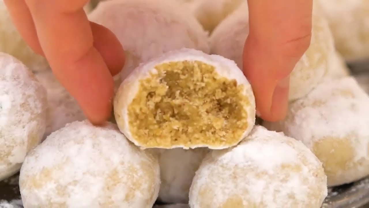 Mexican Wedding Cookies Recipe Video YouTube