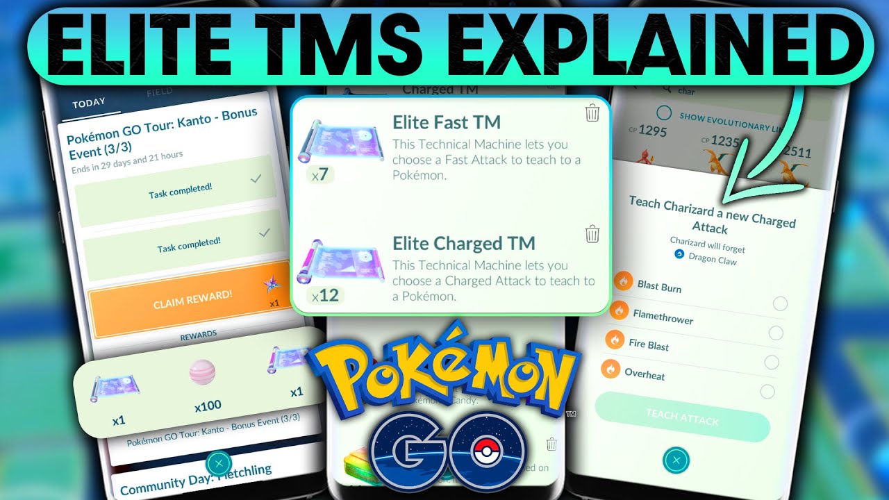 HOW TO GET *ELITE TMS* IN POKEMON GO | LEGACY MOVES & ELITE TMS EXPLAINED!