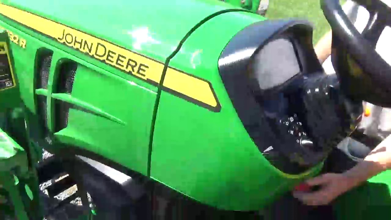 2017 John Deere 2032R Compact Tractor Loader Backhoe 4X4 220R 270B