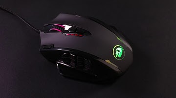 Redragon Impact  M908 RGB LED MMO Gaming Mouse