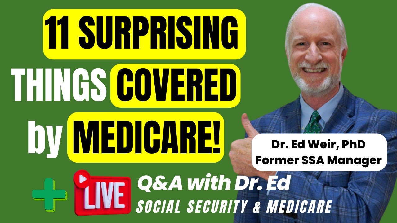 Former SSA Insider: 11 Surprising Things COVERED by 2024 MEDICARE! | New Services too!