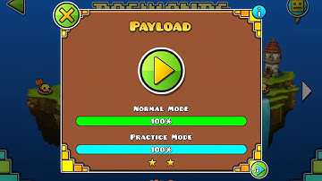 Geometry Dash World Payload %100 Complete (FIRST VIDEO)