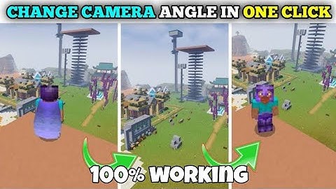 How to change CAMERA ANGLE in MINECRAFT 1.20 | FPP TO TPP | Mahennnnn #minecraft