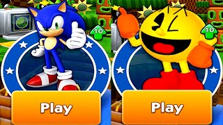 Sonic Dash Sonic Vs Pac-Man Gameplay Ios, Android Part 2