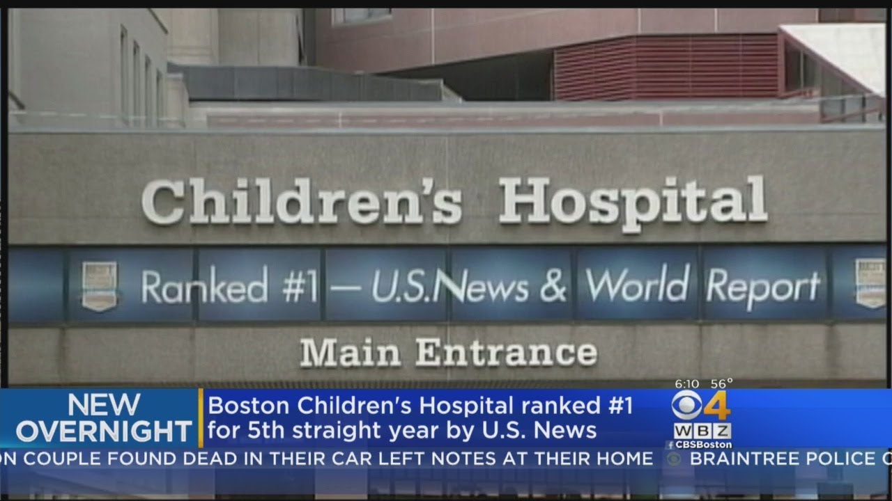 Boston Children's Hospital Ranked No. 1 For 5th Straight Year YouTube