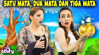 Satu Mata, Dua Mata dan Tiga Mata | Dongeng Bahasa Indonesia | A Story Indonesian