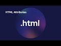 HTML Attributes