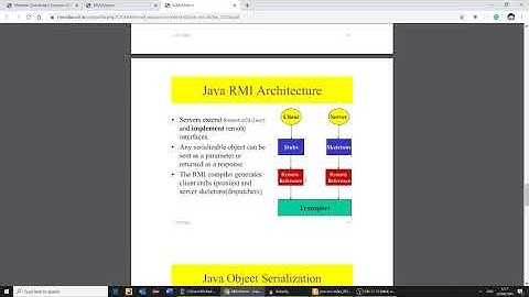 05 - RMI Architecture